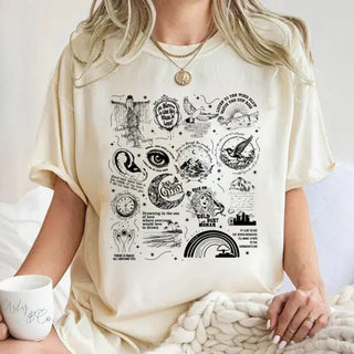TT Stevie Nicks Tracklist Crystal Shirt  Stevie Nicks Shirt LN