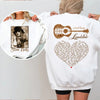 TT Stevie Nicks Landslide Guitar Song Heart Lyrics Shirt  Two-Sided Vintage Rock Tee  Fleetwood Mac Inspired Music Shirt LN
