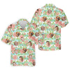 Hawaiian Punch Hibiscus  Pink And Green Shirt  Custom Face Shirt  Flower Men Shirt  Best Gifts For Men Golfers HG