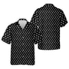 Funny Stick Figure Black And White Men's Golf    Funny Position Golf Polo  Fun Men Hawaiian Shirt HG
