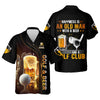 Happiness Is An Old Man With A Beer And A Golf Club Custom Funny Golf Hawaiian Shirt HG   Dad Golf Gifts
