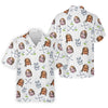 Custom Face Kids Photo  Best Papa By Par Funny Polo Hawaiian Shirt HG   Christmas Golf Gift