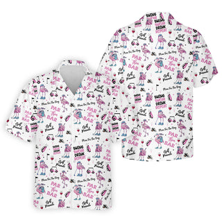 Par Then Bar Flamingo Funny Men   Hawaiian Shirt HG    US Patriotic Pride Men's Golf   Hawaiian Shirt HG   Patriotic Golf Hawaiian Shirt HG   USA Golf Hawaiian Shirt HG