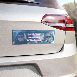 Heated Rivalry Car Magnet Funny Bumper Sticker Vinyl Car Decal Meme