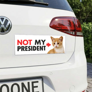 NOT My President Vinyl Bumper Sticker Car Funny Bumper Sticker Vinyl Car Decal Meme L3N
