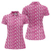 Pink Breast Cancer Polo Shirt HG Funny Women Polo Shirt HG Cancer Awareness Shirt  Golf Gifts For Women