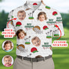 Best Grandpa By Par Custom Photo Polo Shirt HG Funny Polo Shirt HG Christmas Golf Gift