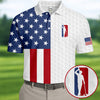 Funny Suck At Golf Drunk Golfer Patriotic Golf Tops For Men  US 250th Anniversary Golf Shirt  HG Polo Shirt HGs For Men