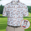 Puttweiser Men's Funny Golf Shirts  Golf And Beer Polo Shirt HGs For Men  Golf Shirts For Men