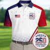America 250 Anniversary 1776-2026 Flag Logo Golf Shirts For Men  Patriotic 4th Of July Golf Shirt HG
