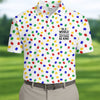 In A World Where You Can Be Anything Be Kind Golf Tops For Men  Autism Awareness Color Golf Shirt HG s For Men
