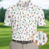 Beer Tropical Golf Tops For Men  Men's Funny Golf Shirt HG s  Cool Golf Gift  Golf Shirt HG s For Men