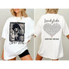 TT Unisex Vintage Stevie Nicks 2-Side Short-Sleeve Round Neck T-Shirt  90s Retro Hollywood Tour LN