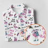 Par Then Bar Flamingo Funny Men Polo Shirt HG  Fun Golf Polos For Men  Golf Shirts  Dad Golf Gift
