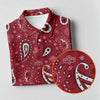 Paisley Bandana Sleeveless Womens Golf Shirt HG   Western Golf Shirt HG s  Custom Ladies Golf Shirt HG