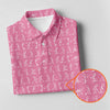 Funny Stick Figure Men's Golf Shirt HG   Pink Golf Shirt HG   Golf Shirt HG s For Men  Fun Golf Shirt HG  For Men