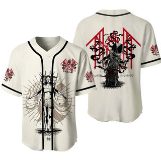 TT Sleep Token 3D Baseball Jersey for Music Tour LN