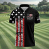 We The People 250 Years Distressed Black Golf Shirt HG   Golf Tops For Men  4th Of July Patriotic Golf Shirt HG s For Men