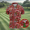 A Griswold Family Christmas Men's Golf Polo Shirt HGs  Christmas Polo Shirt HG Polo Shirt HGs For Men