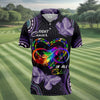 Fight Cancer In All Color Men's Polo Shirt HG Cancer Awareness Shirt  Cancer Survivor Shirt  Golf Gift For Men