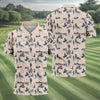 Bigfoot On The Green Men's Golf Polo Shirt  Funny Golf Shirt HG   Men Golf Gifts