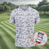 Puttweiser Men's Funny Golf Shirts  Golf And Beer Polo Shirt HGs For Men  Golf Shirts For Men