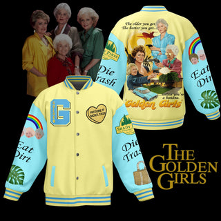 TT Golden Girls Bomber Baseball Jacket  LN TV Series Varsity Jacket  Movie Jacket  Sport Shirt  Comfortable Unisex Bomber  Trendy Outfit  Gift For Family