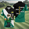 Birdie Boogey Eagle Par Plastered Beer Bottle Logo Golf Tops For Men  Golf And Beer Fun Golf Shirt HG