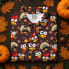 Thanksgiving Polo Golf Tops For Men  Pumpkin Turkey Fun Golf Shirt HG s For Men  Thanksgiving Golf Gift For Men