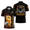 My Drinking Team Has Golfing Problem Beer Custom Men's Golf Polo Shirt HG  Mens Golf Gift  Funny Golf Shirt