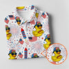 Funny Rubber Duck 250 Years Patriotic Golf Shirt HG   4th Of July Golf Shirt HG s For Men