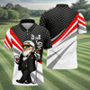 The Golf Father Golf Man Funny Golf Shirts  Father's Day Polo Shirt HG Golf Gift For Dad