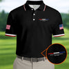 United States Of America 250 Years Navy Golf Shirt  HG Patriotic Golf Shirt  HG Golf Shirts For Men  4th Of July Golf Shirt