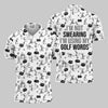 I'm Not Swearing I'm Using My Golf Words Custom Men's Golf Polo Shirt  Hilarious Golf Shirt HG