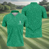 Shamrock Beer Lucky Four Leaf Clover St Patrick Day Polo Shirt HG Polo Shirt HGs For Men  Golf Gift For Men