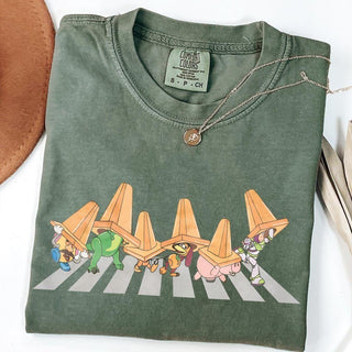 TT Toys Crossing WDW T-Shirt  Toy Shirt  Toy Character Shirts  Family Trip Tees  Retro Toy T-shirts HFN Shirt