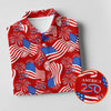 America 250 Anniversary Patriot Flag Red Polo Shirt HG Golf Tops For Men  Golf Shirts For Men