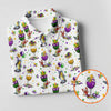 Mardi Gras Wine Glass Beaded Garland Fleur De Lis White Golf Shirt HG   Polo Shirts For Men  Golf Shirt HG s For Men