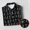 Funny Stick Figure Men's Golf Shirt HG   Male Breast Cancer Awareness Shirt  Breast Cancer Support Shirt  Golf Shirt HG s For Men