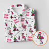 Christmas Flamingo Par Then Bar Women's Golf Shirt HG s  Christmas Golf Shirt HG   Ladies Golf Shirt HG s  Women's Golf Gifts