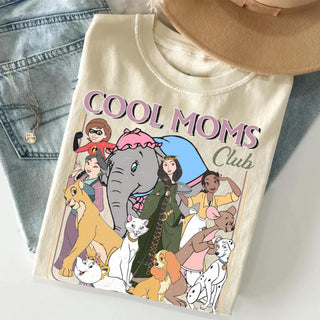 TT Retro WDW Mom Tee  Mothers Day Gift For Her  WDW Magic Kingdom Family Vacation Apparel  Women Character Graphic Tops HFN Shirt