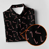 Christmas Candy Cane Golf Tops For Men  Christmas Golf Shirt HG   Black Golf Polo Shirt  Golf Gift For Men