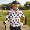 Bigfoot Sasquatch Funny Golf Polo Shirt HG  America 250 Anniversary Polo Shirt HG 4th Of July Polo