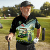 The Older I Get Custom Men's Golf Polo Shirt HG  Funny Polo Shirt HG Dad Golf Gift