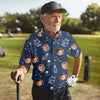 Best Dad By Par Custom Photo Golf Shirt  HG Fun Golf Shirt  HG Best Golf Gift For Dad