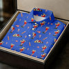 4th Of July Funny Man Golf And Beer Blue Golf Shirt  HG Patriotic Golf Shirt  HG 250th Anniversary Golf Shirts For Men