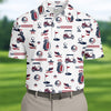 Patriotic USA Men's Golf Polo Shirt  Men's 4th Of July Shirts  USA 250 Anniversary Golf Shirt HG   Gifts For Golfing Dad