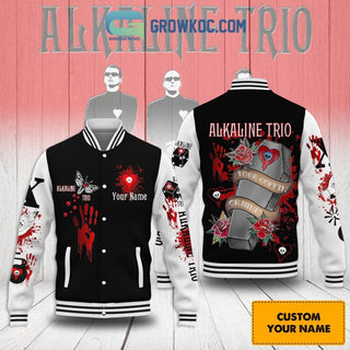 Alkaaaline Tri0 Your Coffin Or Mine Personalized Baseball Jacket LN