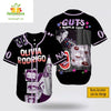 Olivia Rodrigo Guts Tour Baseball Jersey Custom Name Number NNA
