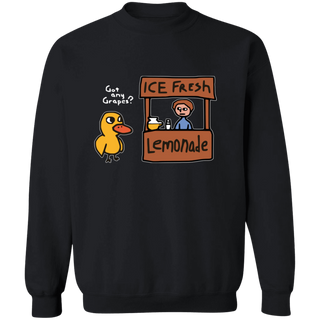 Got Any Grape white text for black shirt Crewneck Pullover Sweatshirt